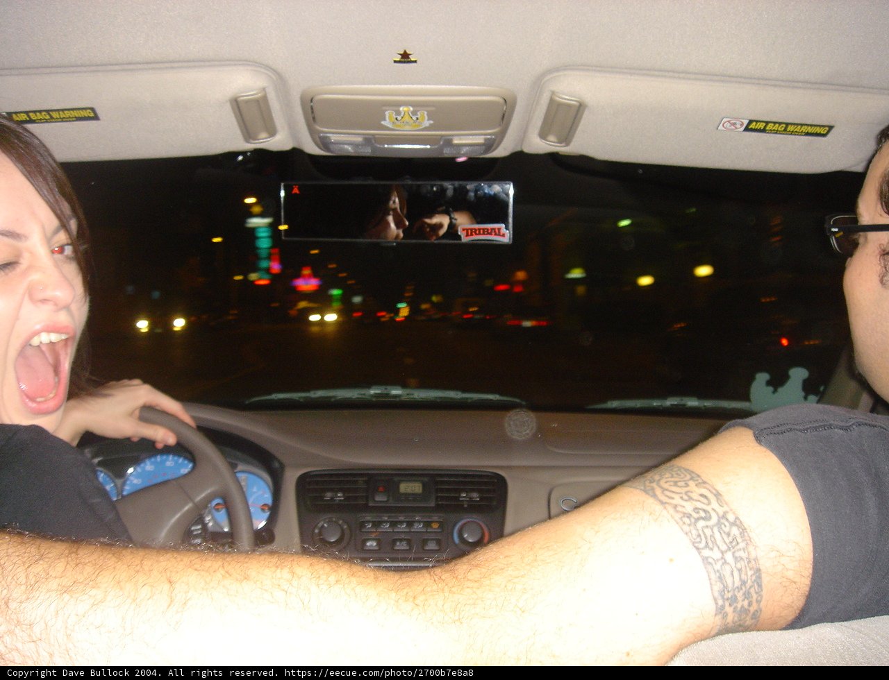 Tattooed Couple on the Move