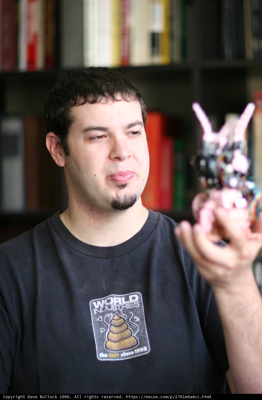 A Man and His Toy