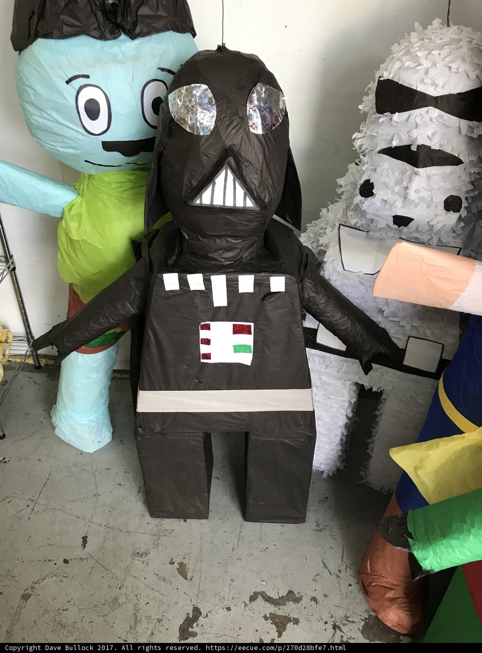 Smashing Star Wars Pinata Party