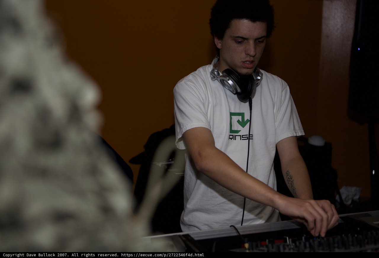 Dubstep DJ in Action