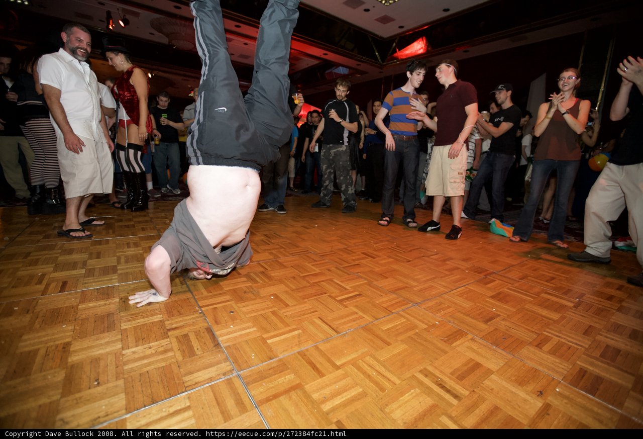 Upside Down on the Dance Floor
