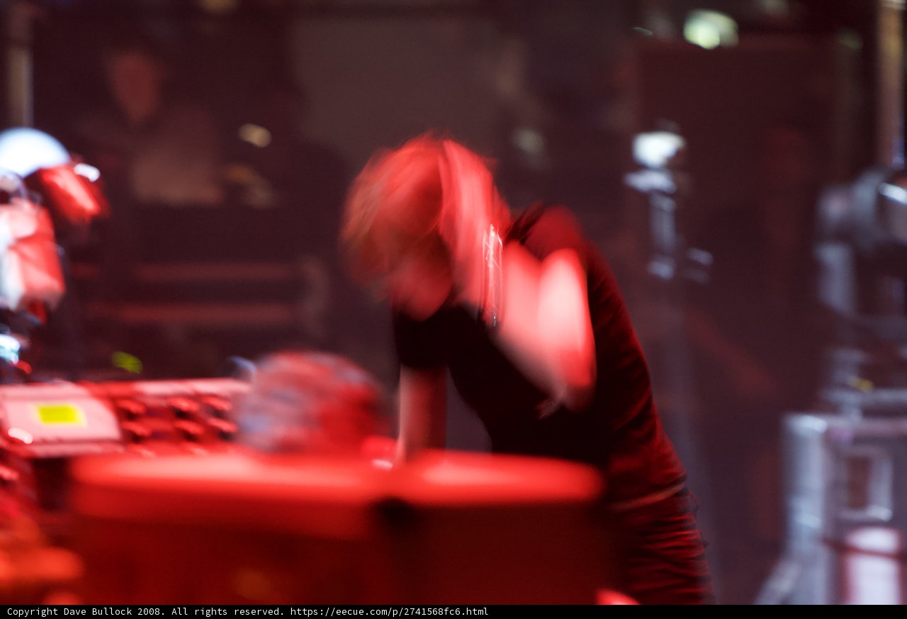 Blurry Man on Coachella Stage