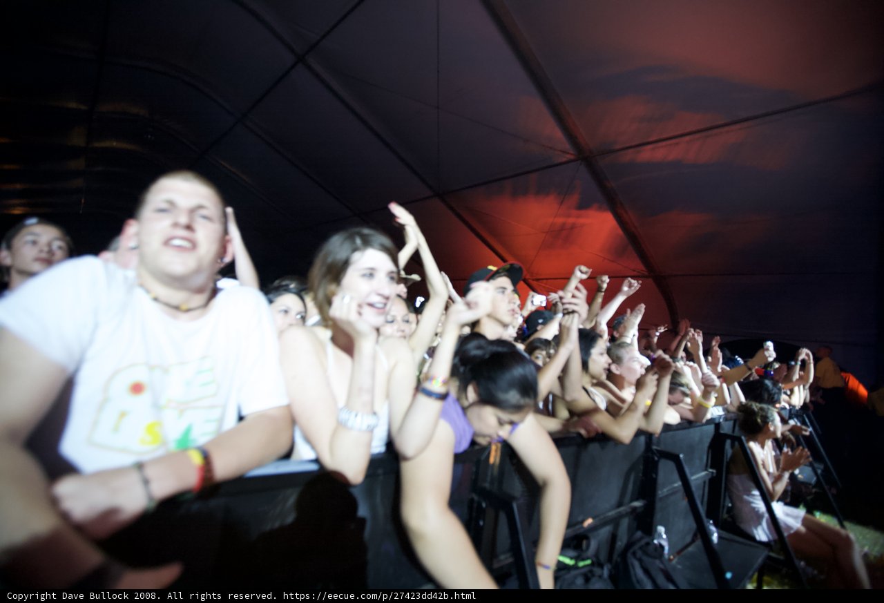 High Energy at the 2008 Coachella Concert