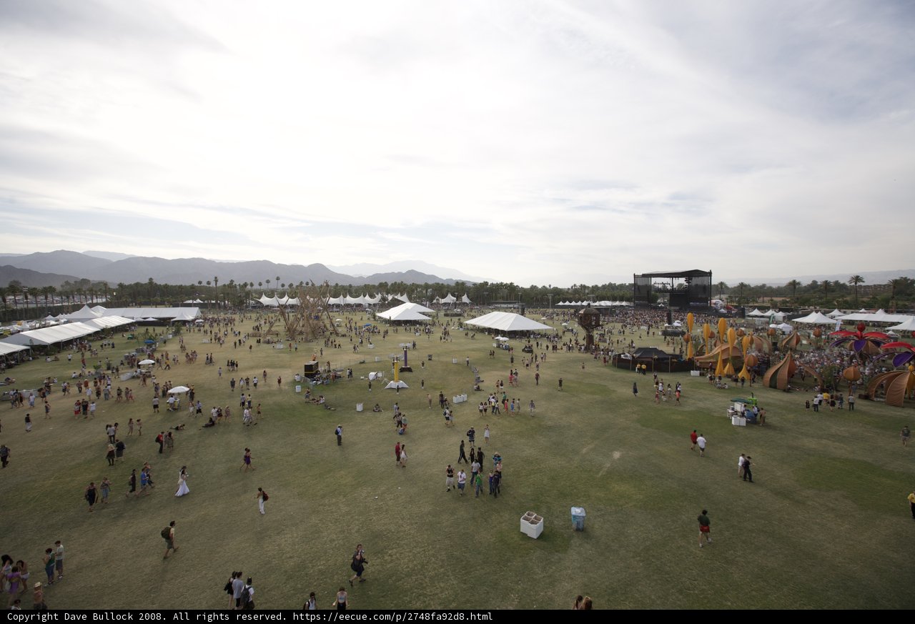 Coachella 2008 Crowd in the Grass