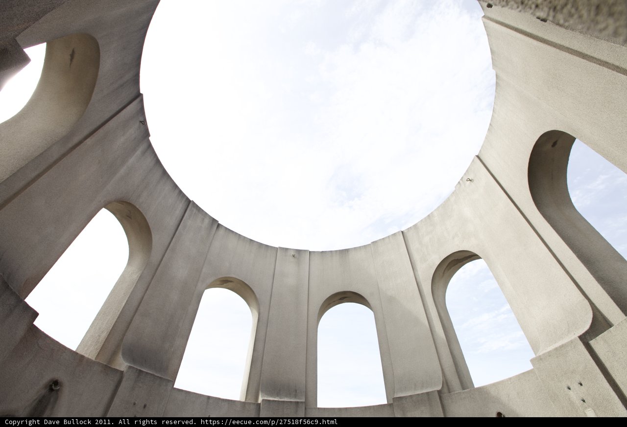 Inside the Circular Arch Building