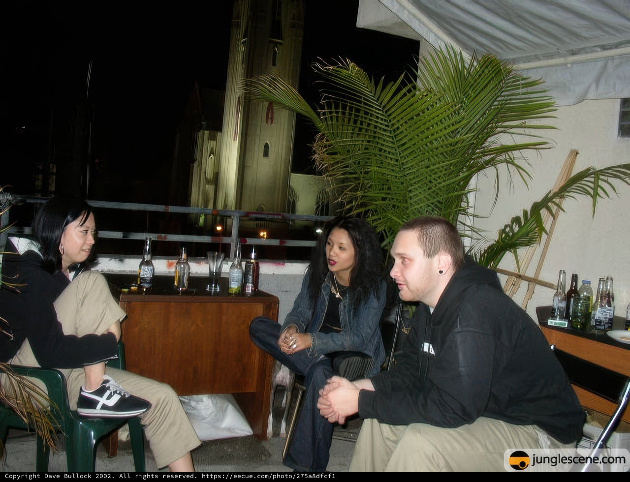 Patio Chatting