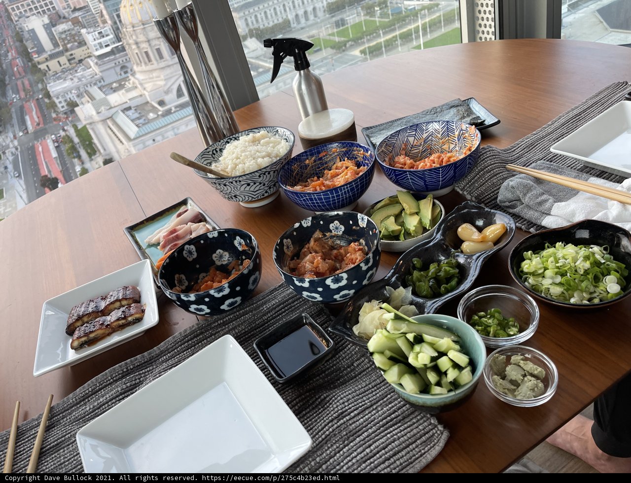 Brunch Spread at a Dining Table