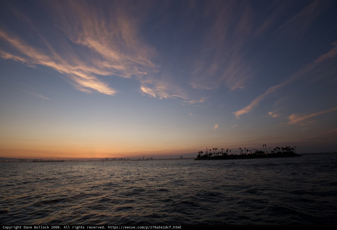 Serene Sunset on the Horizon