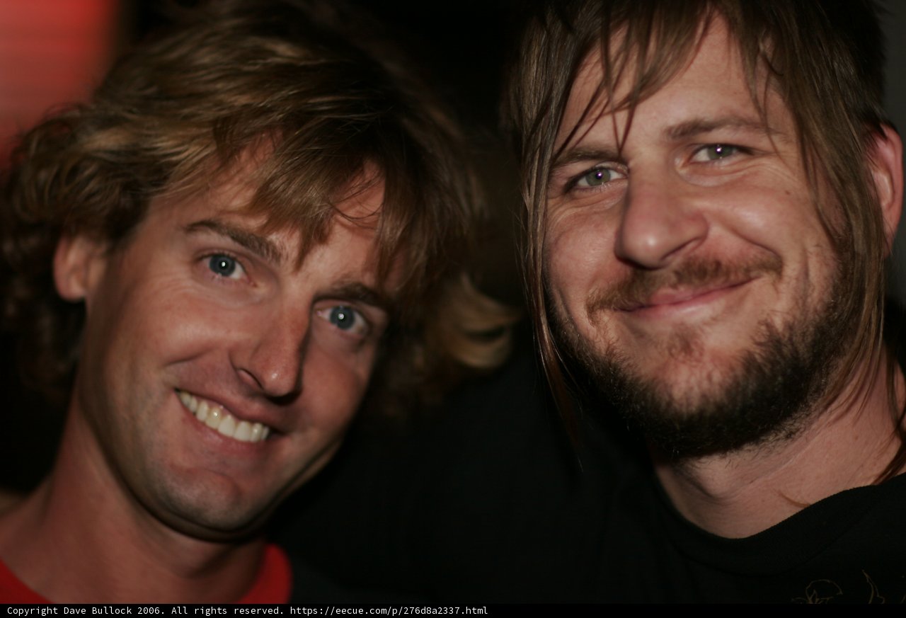 Happy Smiles from Two Men