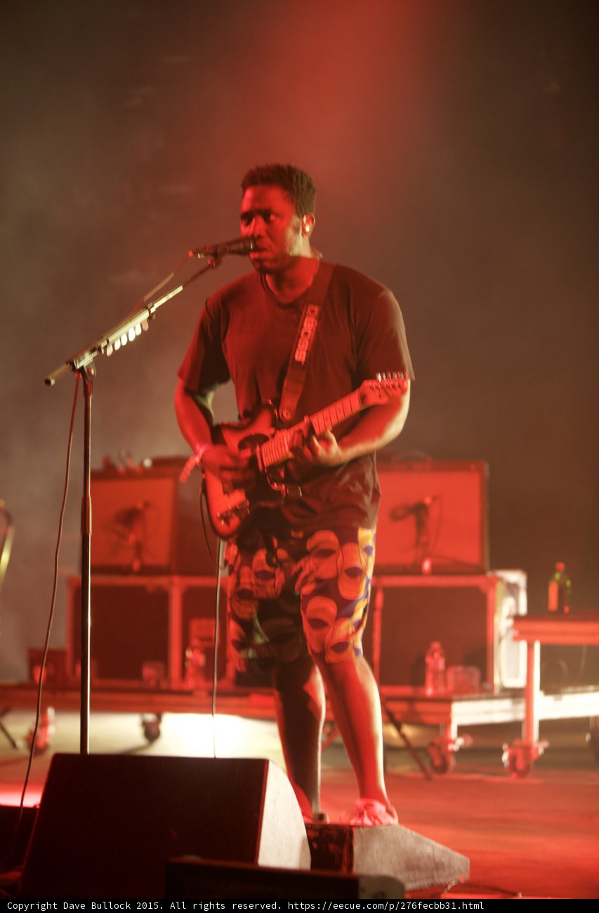 Kele Okereke Deep Red Lighting