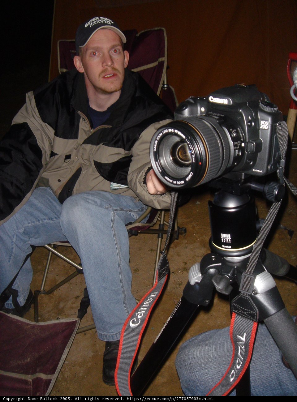Man with Camera and Tripod