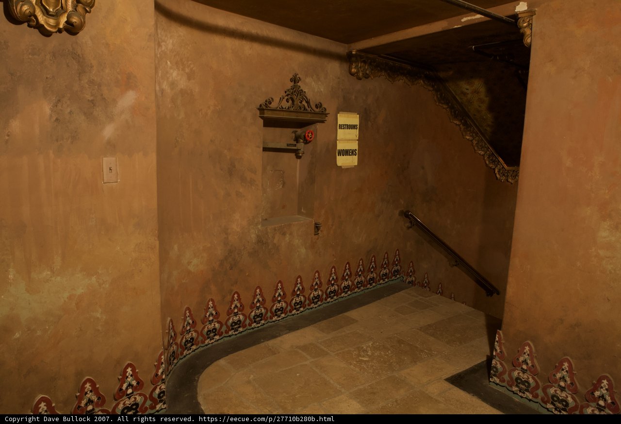 Crypt-inspired Walkway