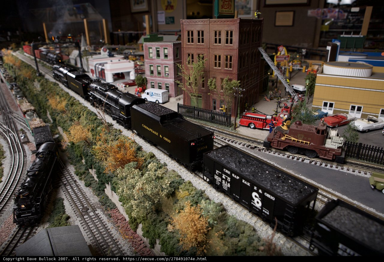 Miniature Railway in a City