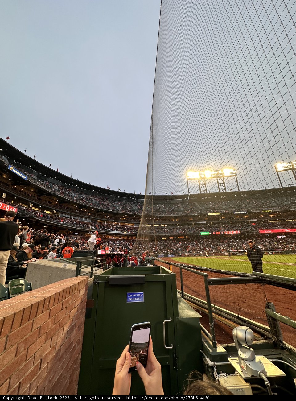 Capturing the Thrill at Oracle Park