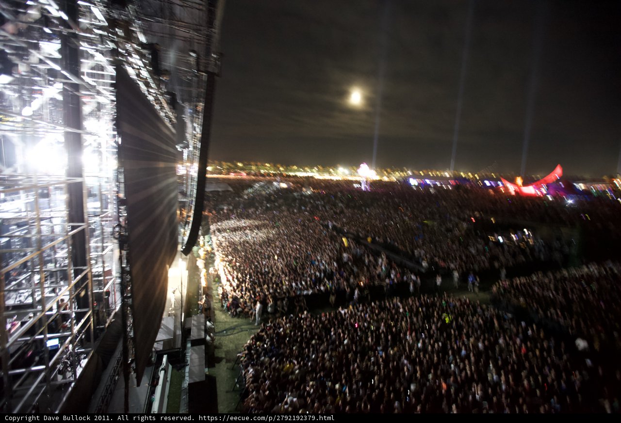 Night Sky Ignites with Explosive Energy at Coachella 2011