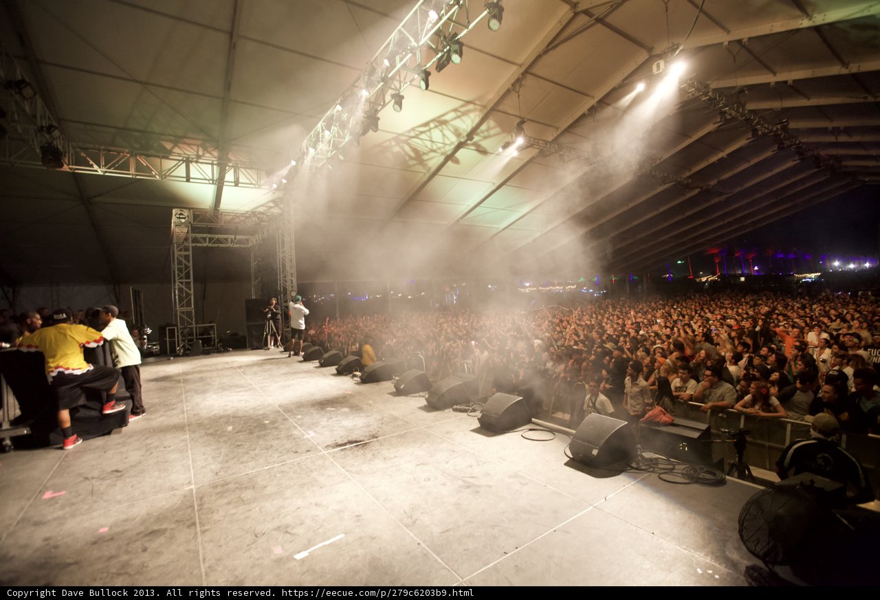 Smoke and Sounds: Captivating Concert at Coachella
