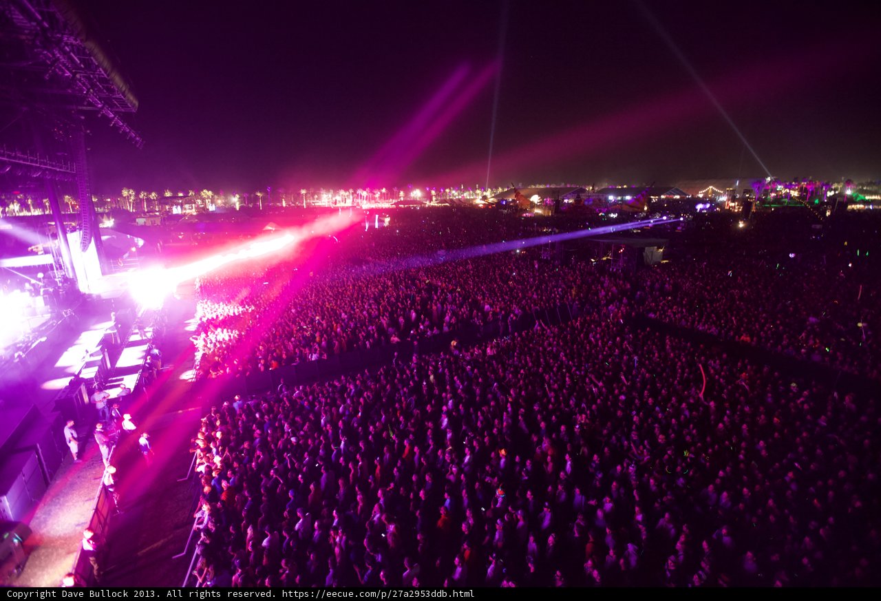 Bright Lights and Big Crowds at Coachella