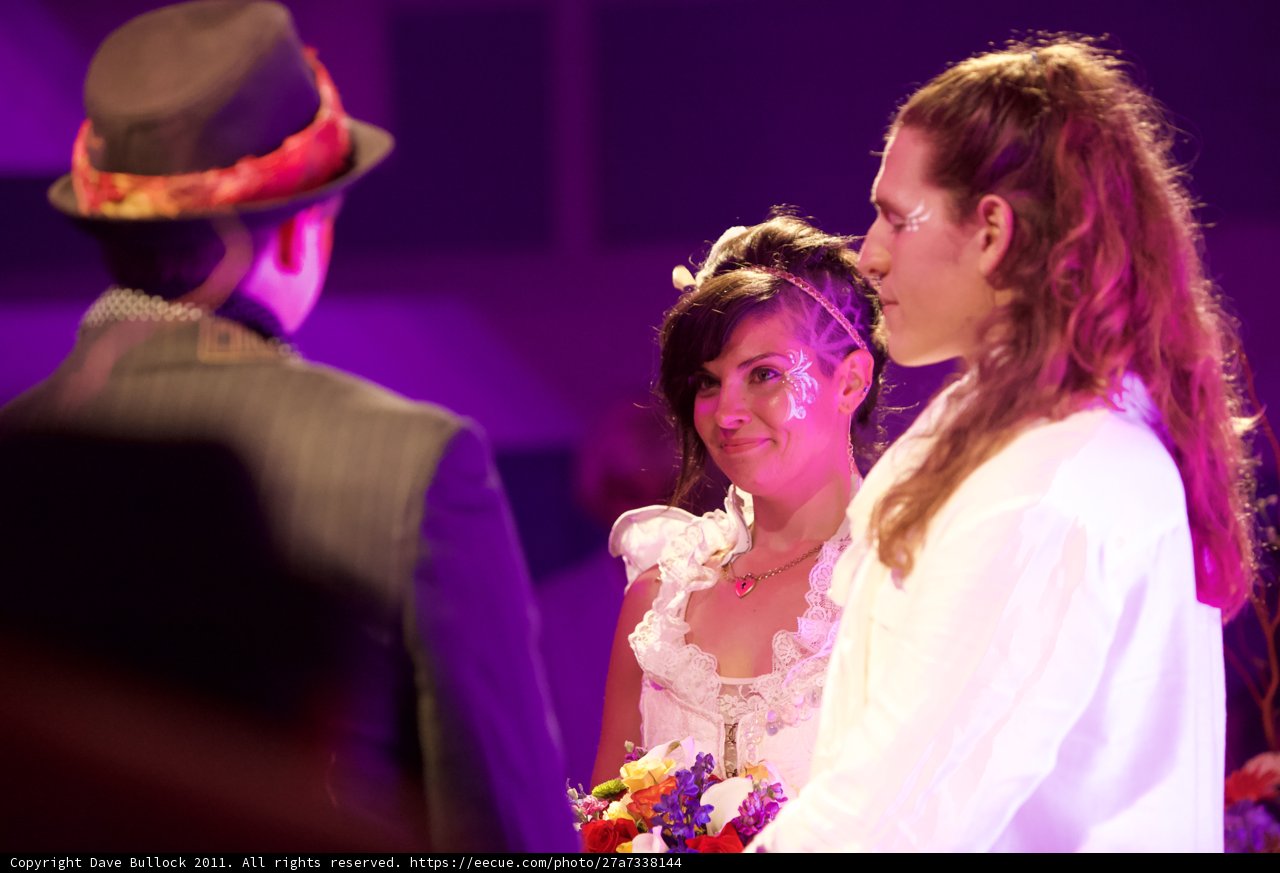 The Beautiful Bride and Groom