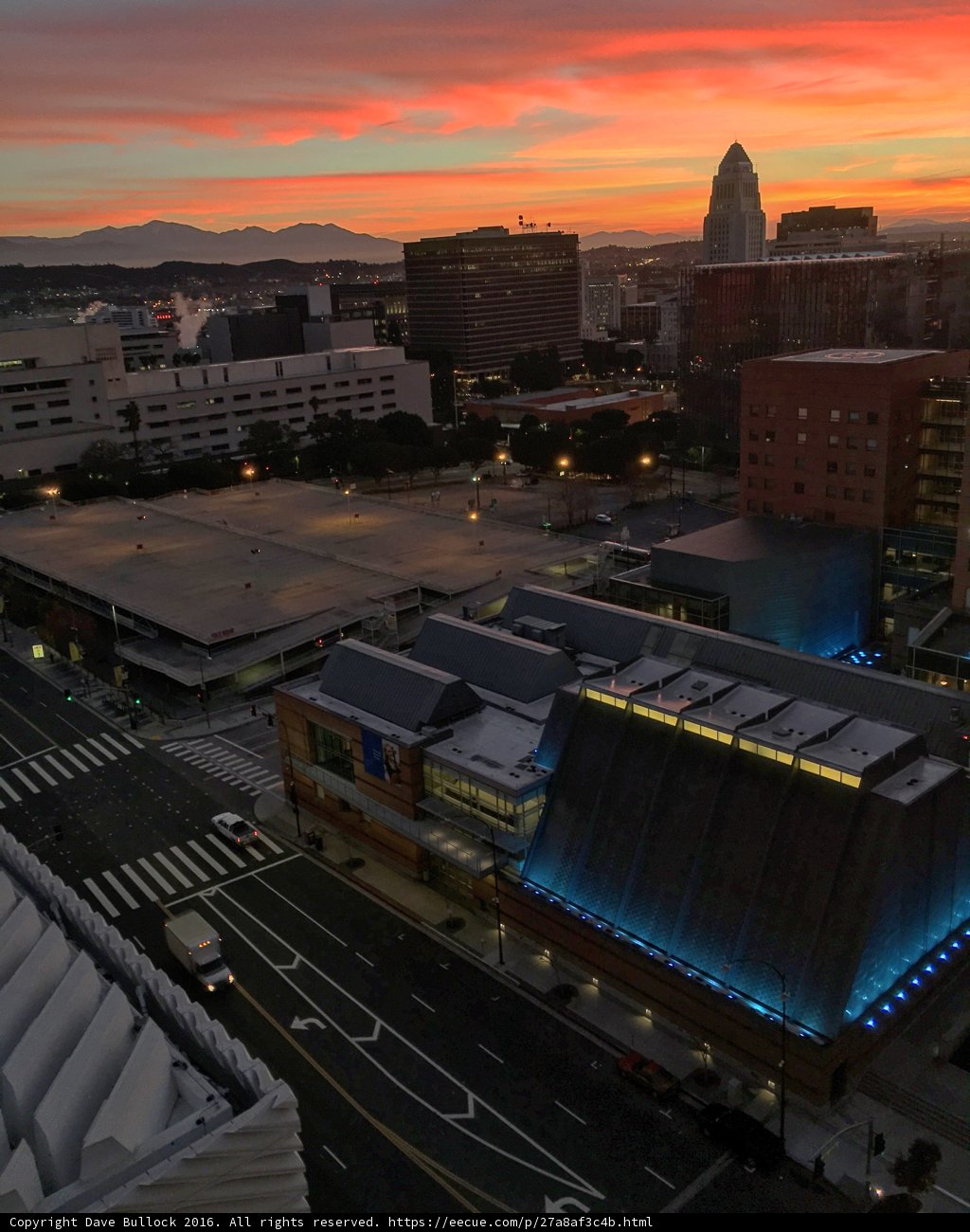Sunset over the Metropolis