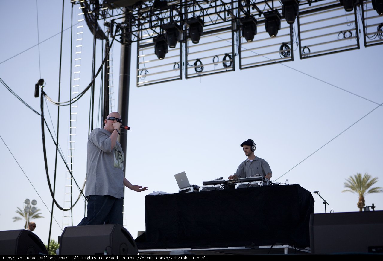 Brother Ali Rocks the Coachella Friday Stage with his Laptop