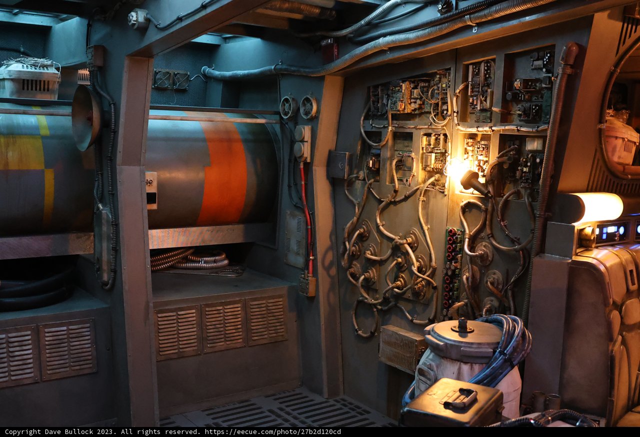 Inside the Millenium Falcon