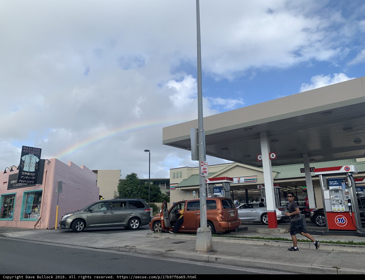 Rainbow Over Honolulu