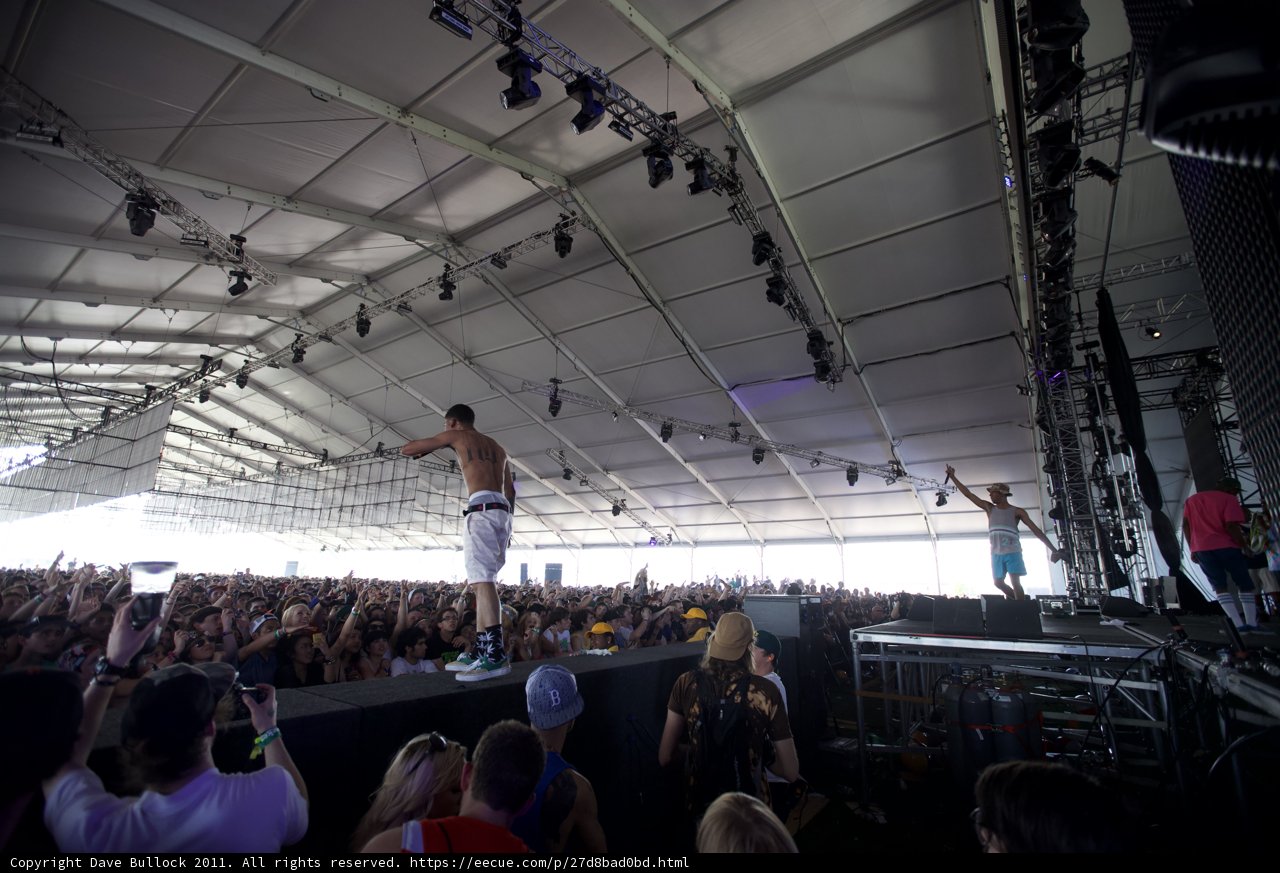 Coachella Concert Crowd