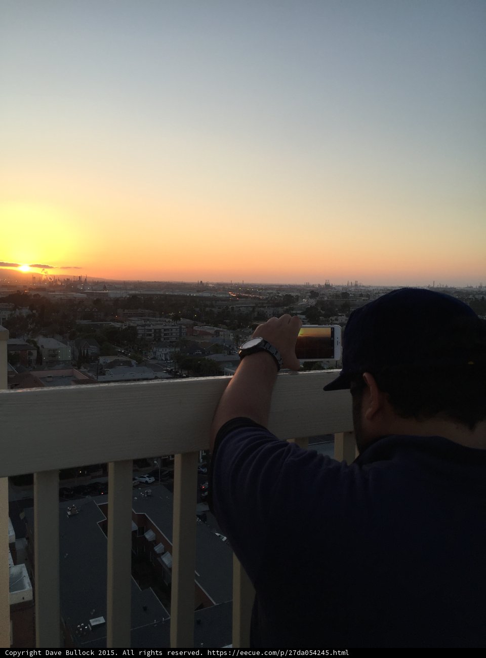 Sunset View from Balcony