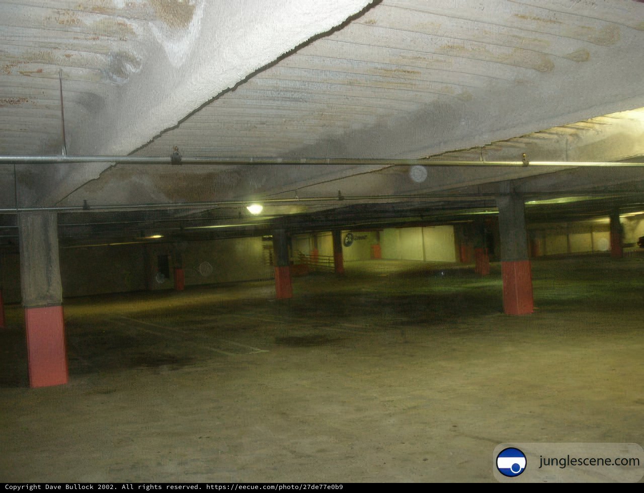Abandoned Underground Parking Garage