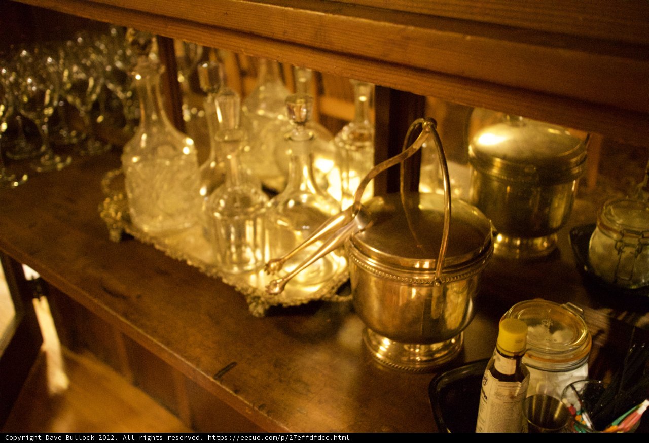 The Glass Bottle Cabinet
