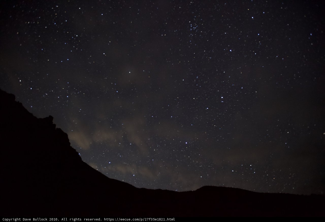 Starry Night Sky