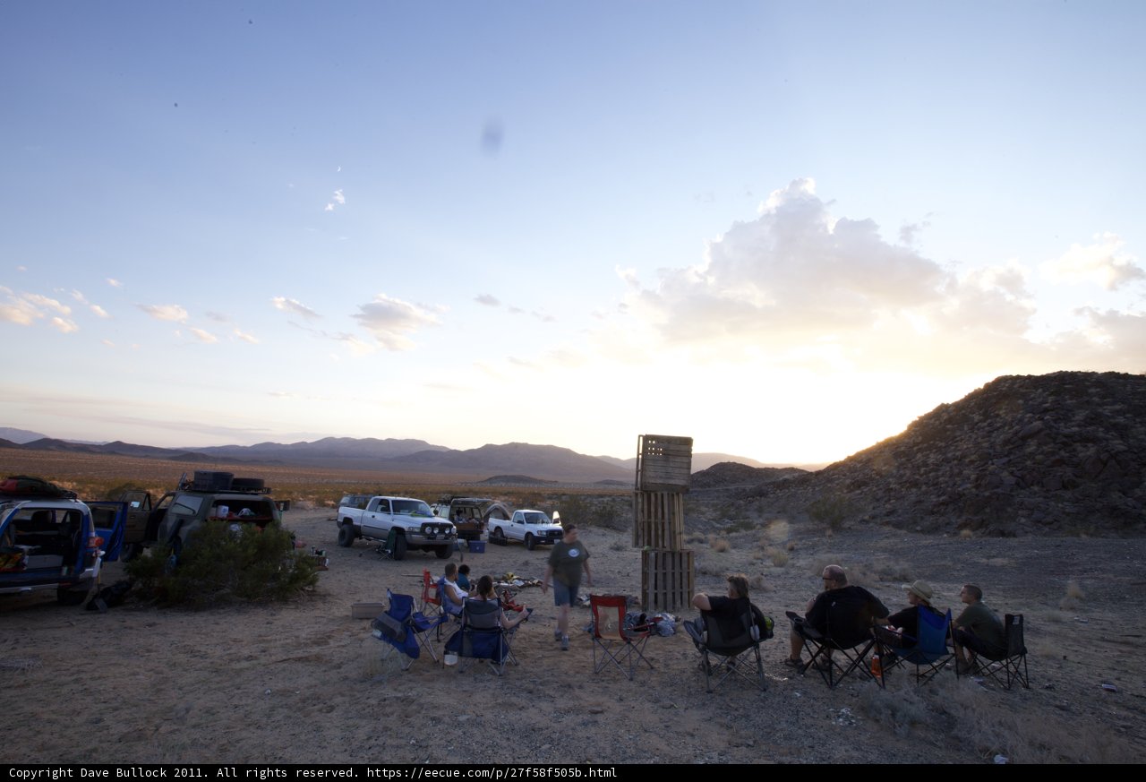 Desert Campfire Gathering