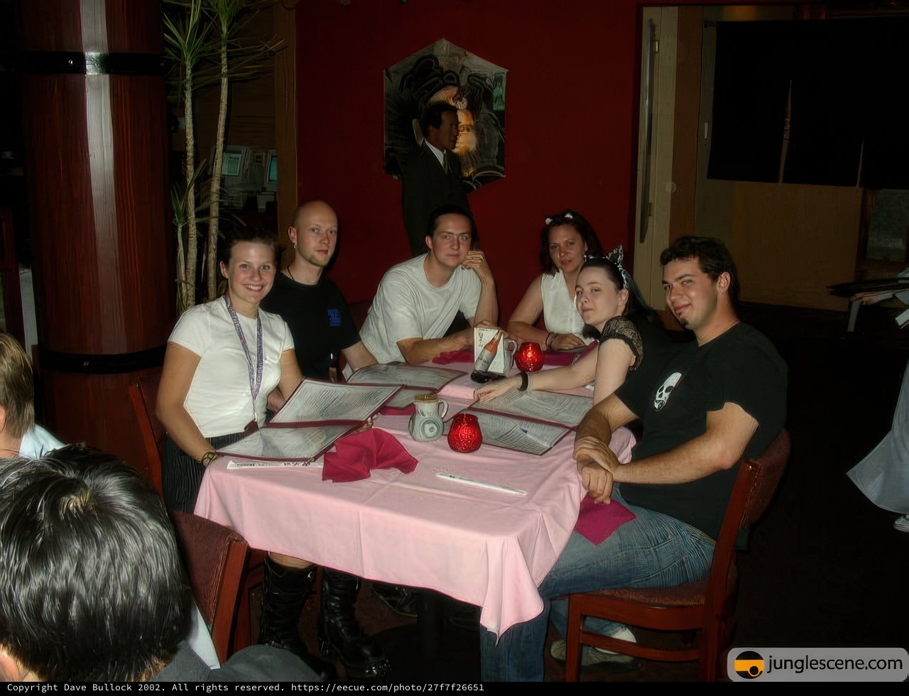 Dining at the Defcon 10 Restaurant