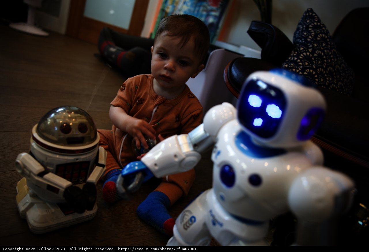Baby's First Robotic Encounter