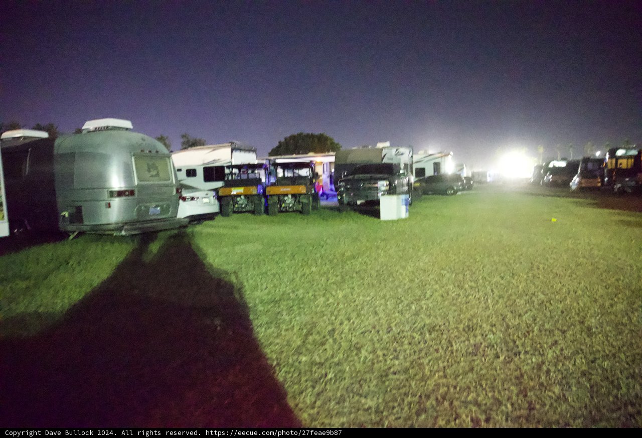 Midnight Meadow: A Glimpse into Coachella's Campsite