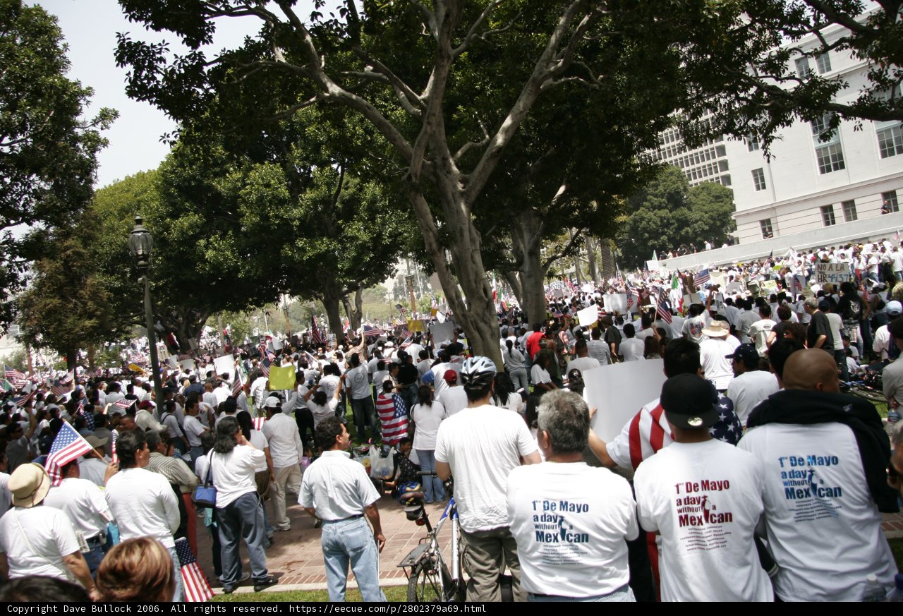 Park Protest Parade with 52 People