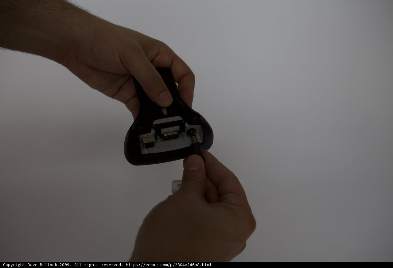 Electronic Adapter in Hand
