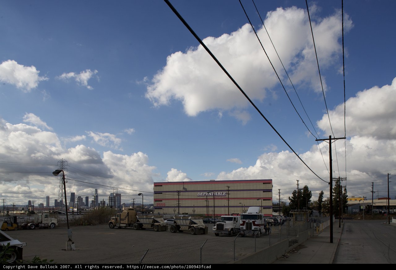 Stormy Skies over the Urban Landscape