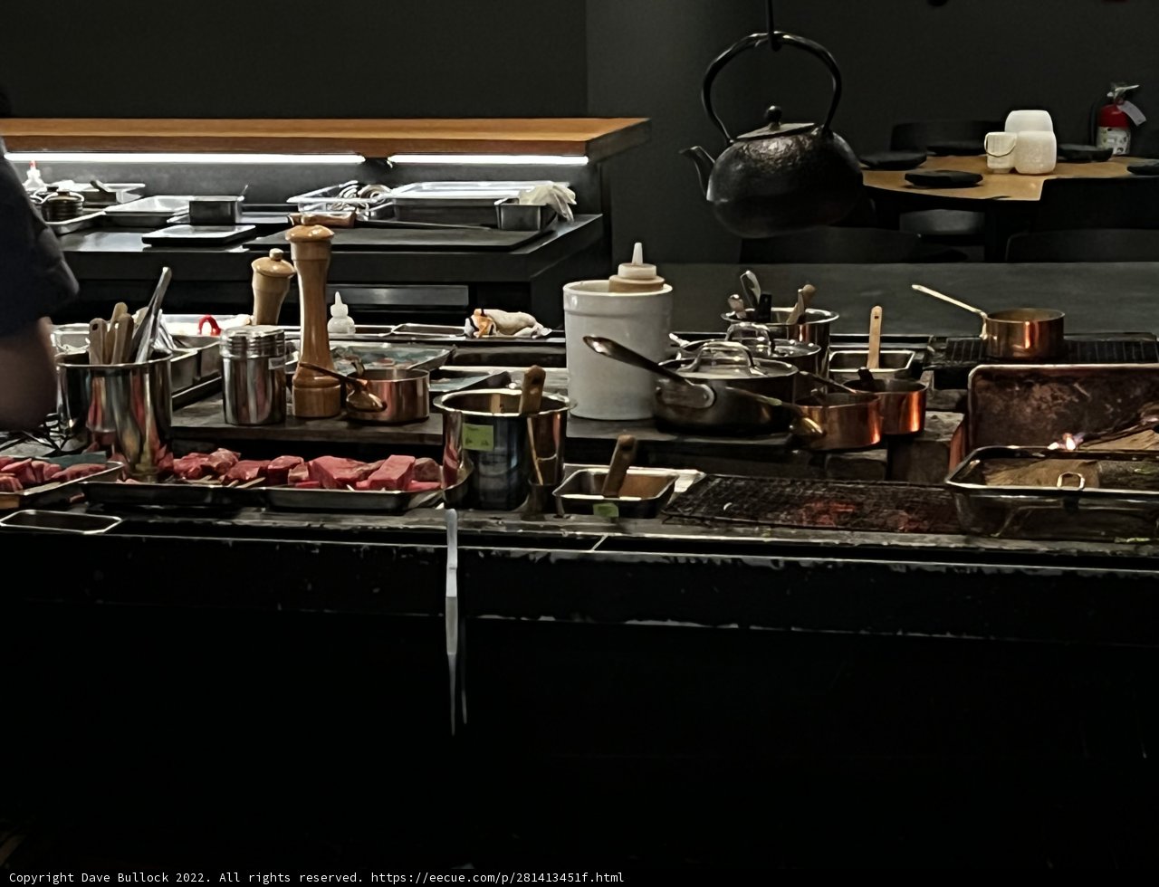 Counter full of delicious food in San Francisco