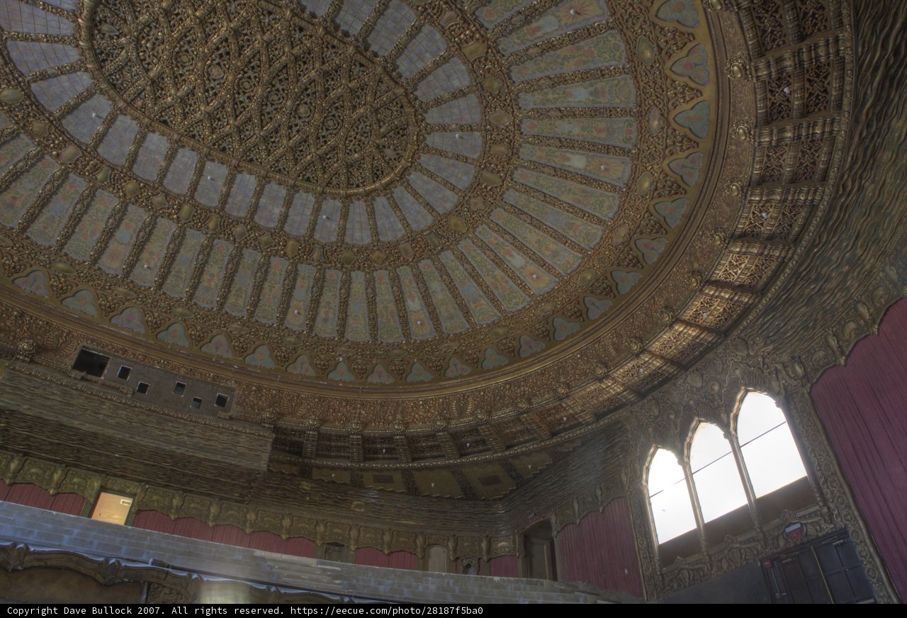 Awe-Inspiring Vaulted Ceiling and Window in a Historic Building