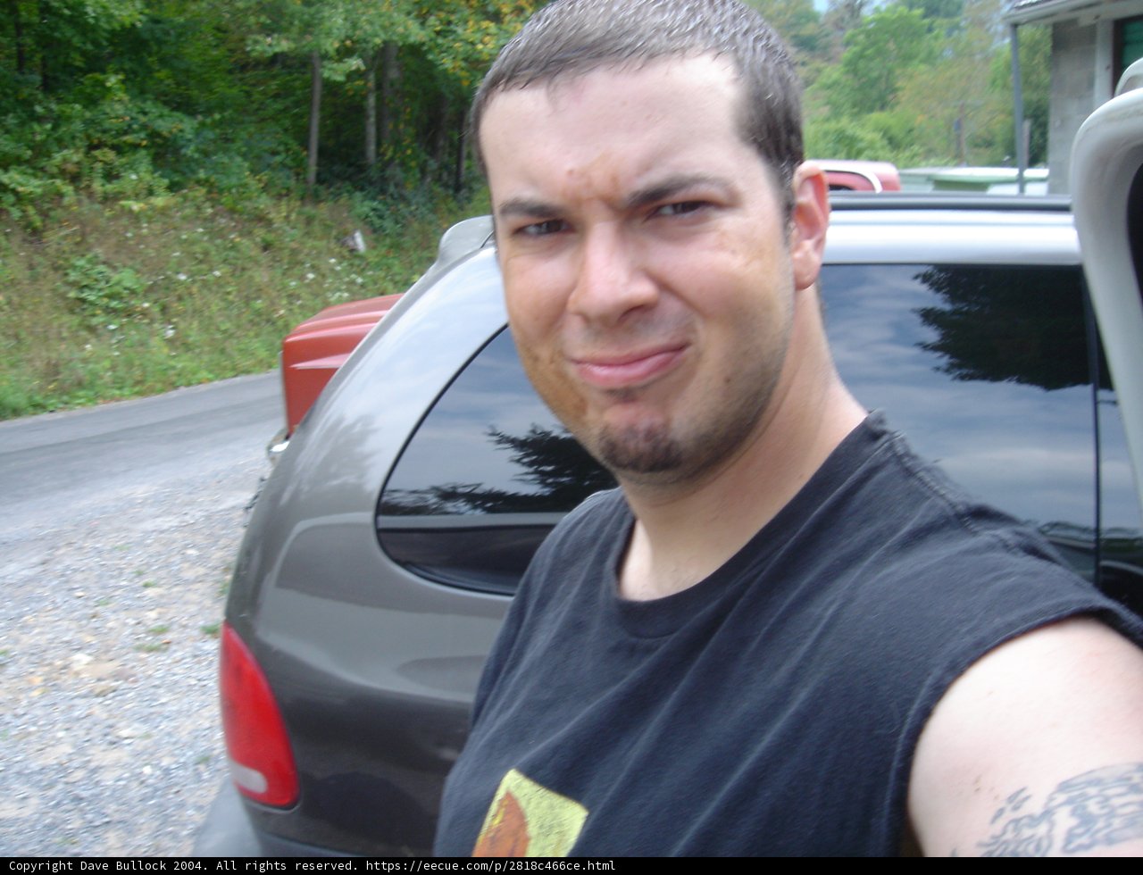 Inked Man and His Ride