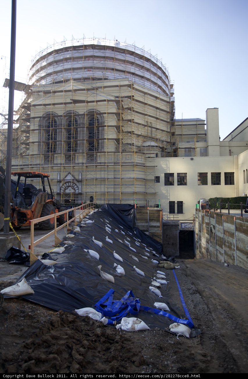 Rising from the Ground: Construction of a new office building
