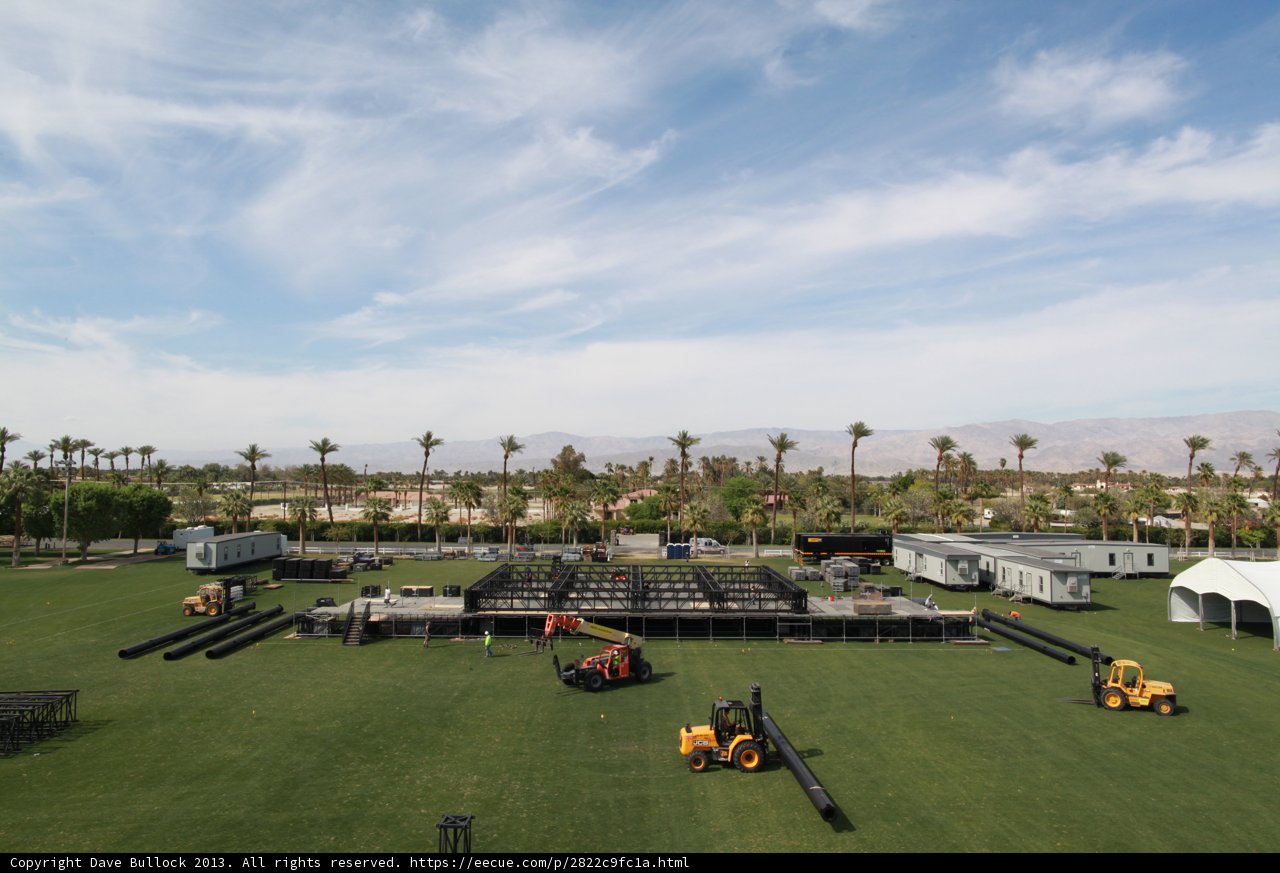 Stage in the Open Field