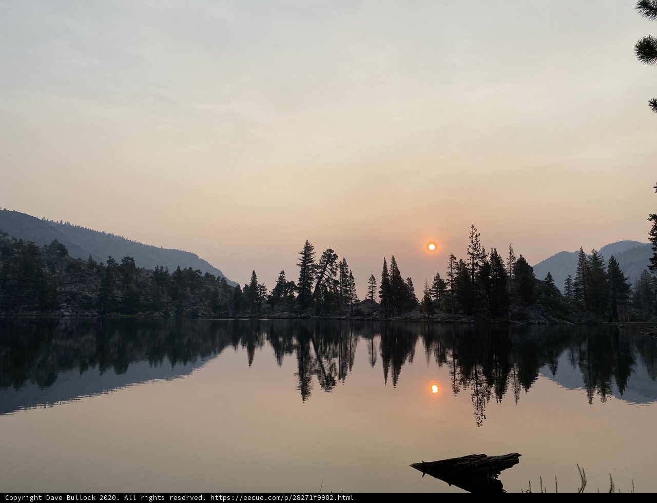Mountain Sunrise at Grass Lake
