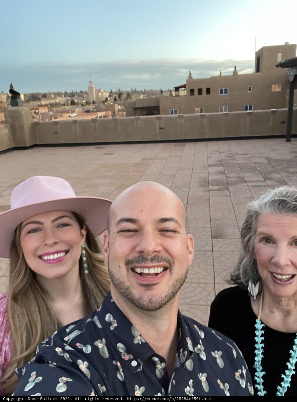 Rooftop Selfie with Friends