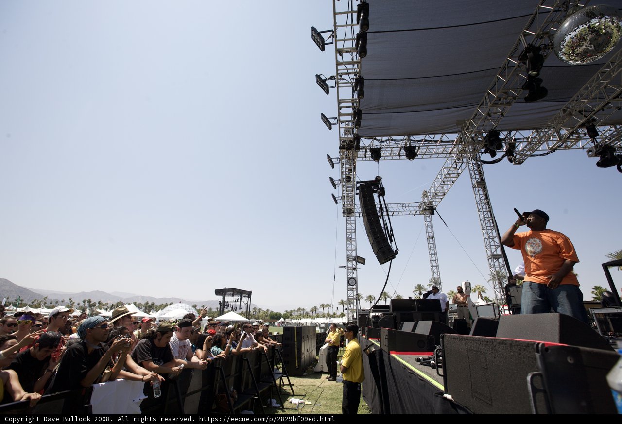 Kool Keith Performs at Coachella 2008