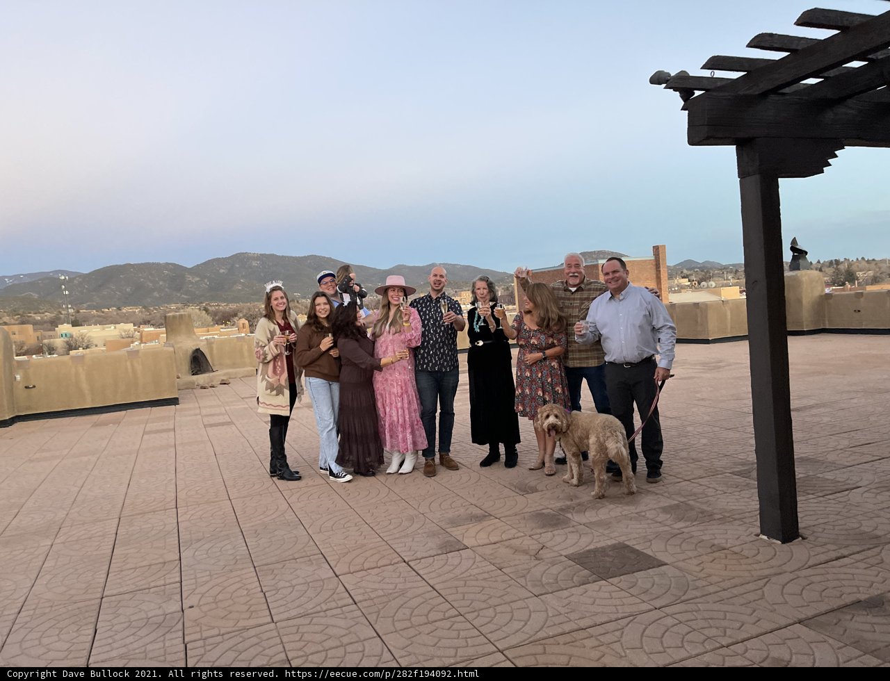Rooftop Gathering in Santa Fe
