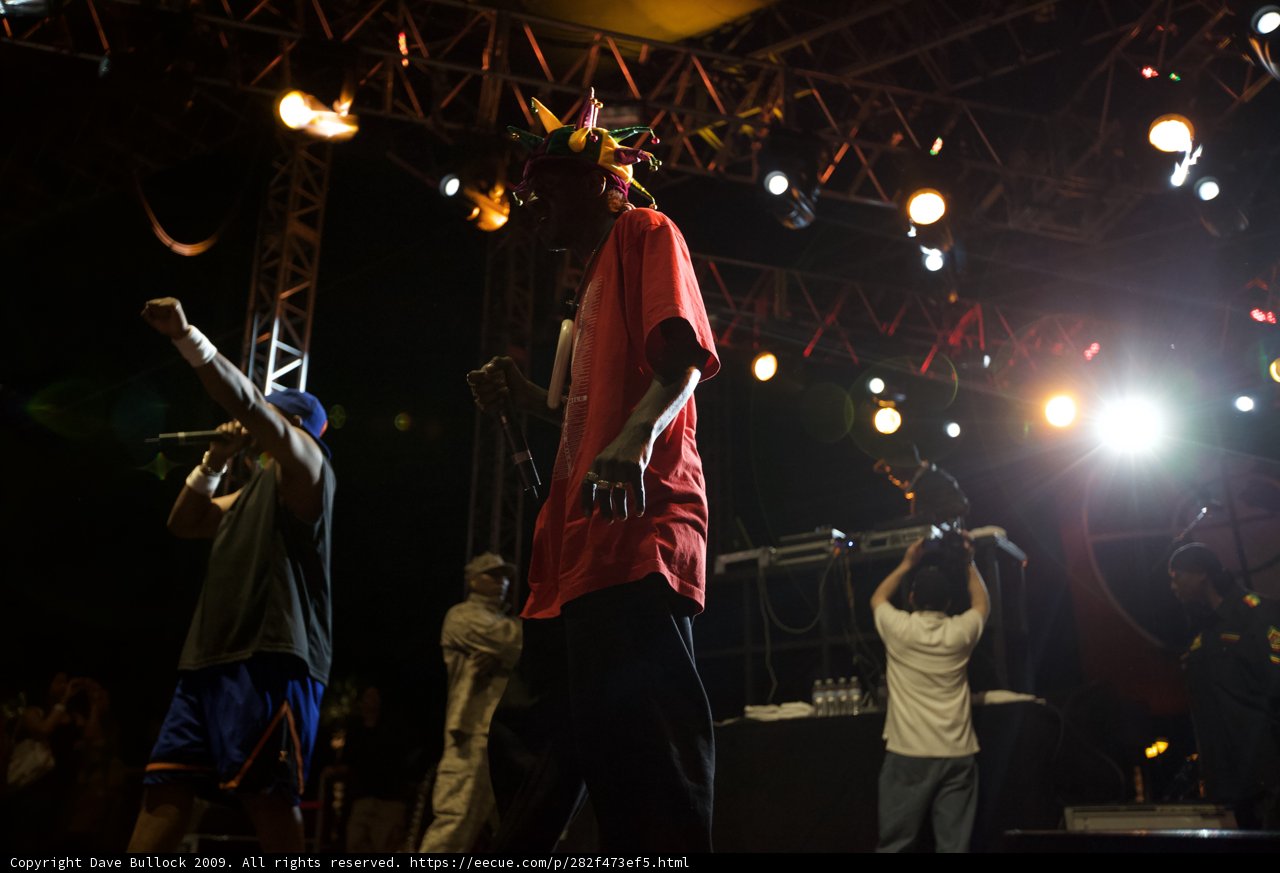 Flavor Flav Rocks Coachella 2009