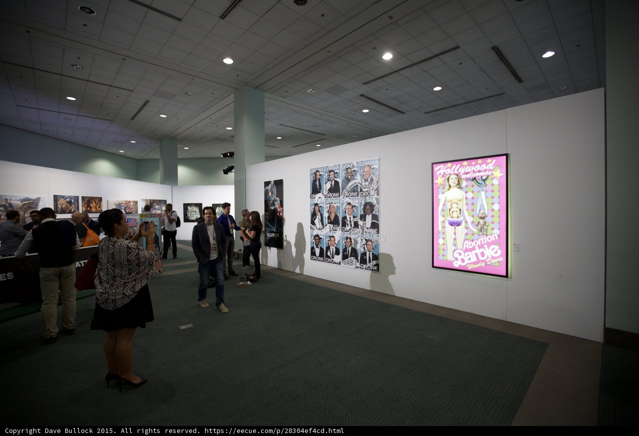 A Stunning Display of Art Captivates Visitors at Politicon and Diego