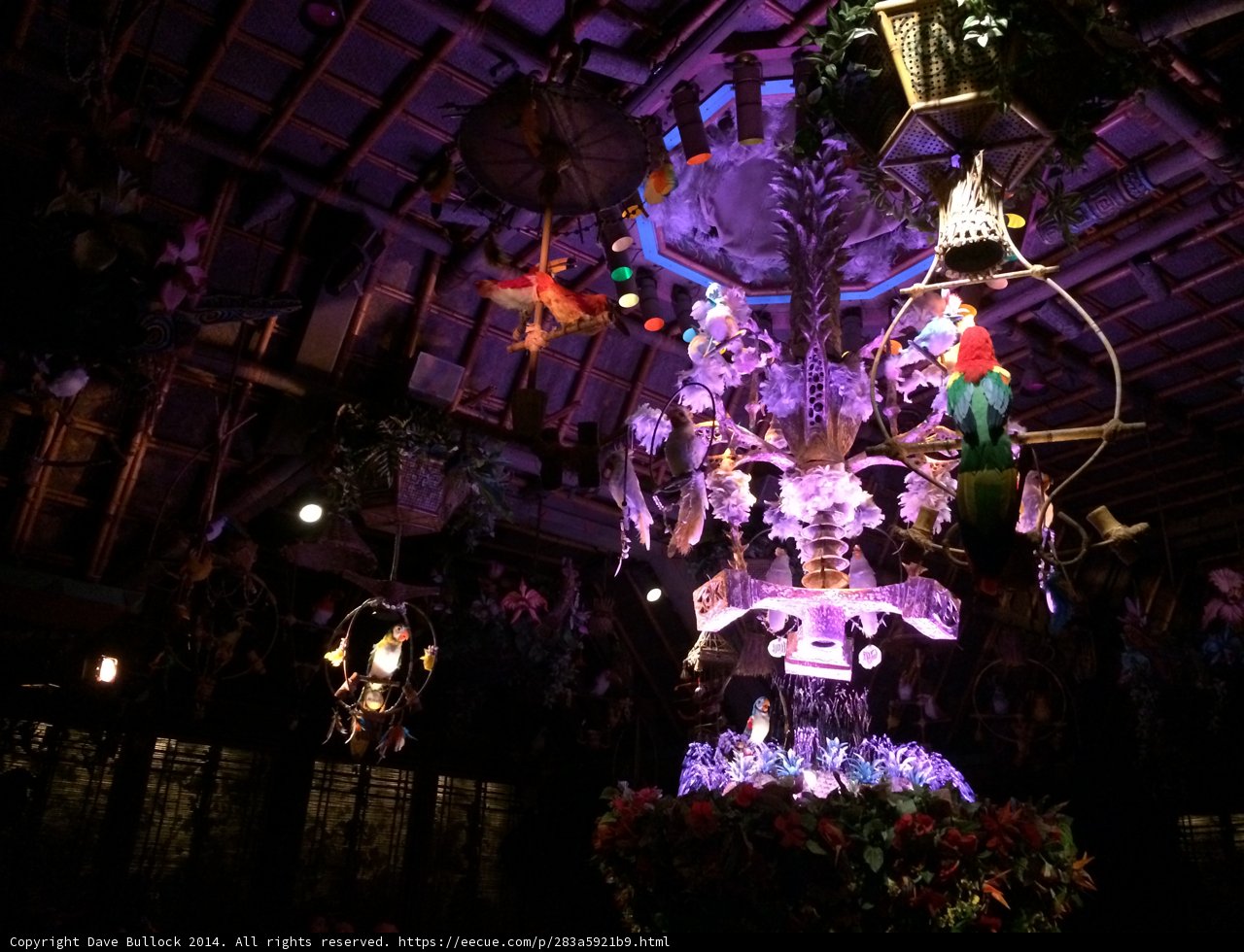 Majestic Chandelier at Disneyland Park